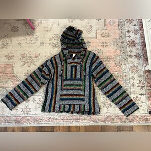 Men’s Baja pullover hoodie size large